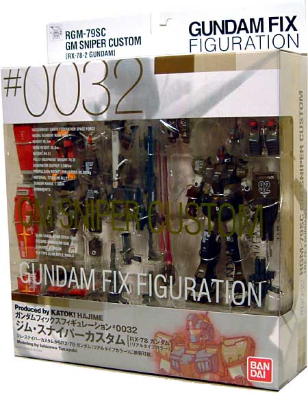 ジムスナイパー カスタム フィギュア (バンダイ Gundam Fix Figuration （ガンダムフィックスフィギュレーション） No.0032) 商品画像