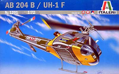 アグスタ AB-204B / UH-1F プラモデル (イタレリ 1/72 航空機シリーズ No.1201) 商品画像