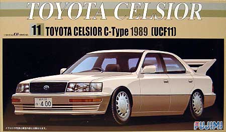 トヨタ セルシオ Cタイプ 1989 (UCF11） プラモデル (フジミ 1/24 可変ウイングシリーズ No.KW011) 商品画像