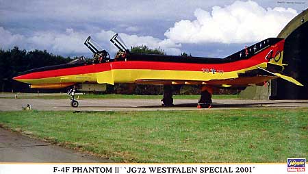 F-4F ファントム 2 JG72 ヴェストファーレン スペシャル 2001 プラモデル (ハセガワ 1/72 飛行機 限定生産 No.00820) 商品画像