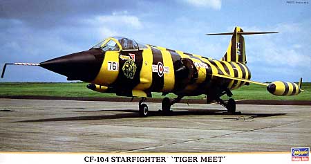 CF-104 スターファイター タイガーミート プラモデル (ハセガワ 1/48 飛行機 限定生産 No.09712) 商品画像