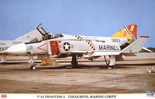 F-4J ファントム 2 カラフル マリンコ プラモデル (ハセガワ 1/48 飛行機 限定生産 No.09709) 商品画像