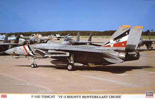 Ｆ-14D トムキャット VF-2 バウンティ ハンターズ ラストクルーズ プラモデル (ハセガワ 1/48 飛行機 限定生産 No.09719) 商品画像