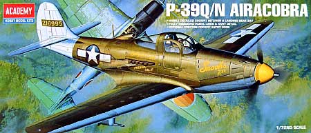 P-39Q/N エアロコブラ プラモデル (アカデミー 1/72 Aircrafts No.2177) 商品画像