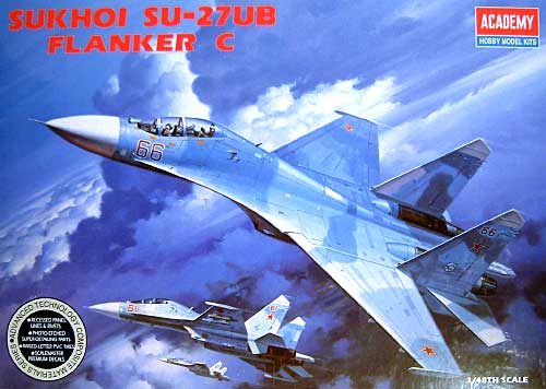 スホーイ Su-27UB フランカー C プラモデル (アカデミー 1/48 Scale Aircrafts No.2140) 商品画像