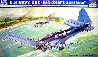 トランペッター 1/32 エアクラフトシリーズ アメリカ海軍急降下爆撃機 SBD-5/A24B ドーントレス