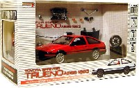 ホットワークスレーシングファクトリー 1/24 オート プロ ショップ （AUTO PRP SHOP） スプリンター トレノ AE86 レッドバージョン