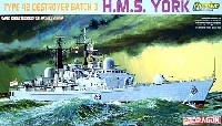 ドラゴン 1/700 Modern Sea Power Series イギリス海軍 Type42 バッチ3 駆逐艦 HMS ヨーク