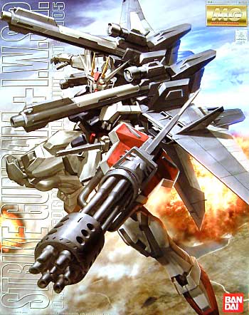 GAT-X105 ストライクガンダム + I.W.S.P. プラモデル (バンダイ MASTER GRADE (マスターグレード） No.5064127) 商品画像