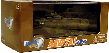 AAVP7A1 水陸両用装甲車 第1海兵師団 第3水陸両用強襲大隊 バグダッド 2003 完成品 (ドラゴン 1/72 ドラゴンアーマーシリーズ No.60072) 商品画像