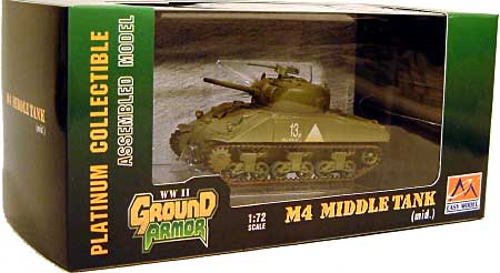 M4A1 シャーマン (Mid） 第6機甲師団 完成品 (イージーモデル 1/72 AFVモデル（塗装済完成品） No.36251) 商品画像