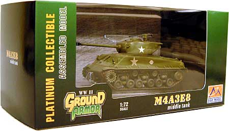 M4A3E8 シャーマン アメリカ陸軍 完成品 (イージーモデル 1/72 AFVモデル（塗装済完成品） No.36257) 商品画像