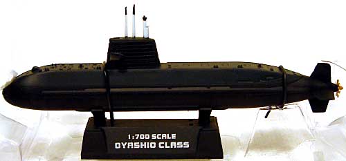 海上自衛隊 おやしお級潜水艦 完成品 (イージーモデル 1/700 シーパワー シリーズ No.37301) 商品画像_2