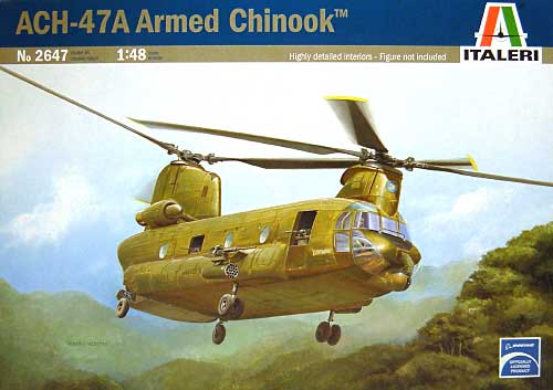ボーイング ACH-47A チヌーク プラモデル (イタレリ 1/48 飛行機シリーズ No.2647) 商品画像