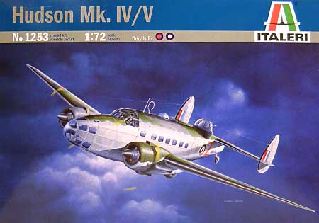 ロッキード ハドソン Mk.4/5 プラモデル (イタレリ 1/72 航空機シリーズ No.1253) 商品画像