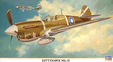 キティホーク Mk.3 プラモデル (ハセガワ 1/48 飛行機 限定生産 No.09715) 商品画像