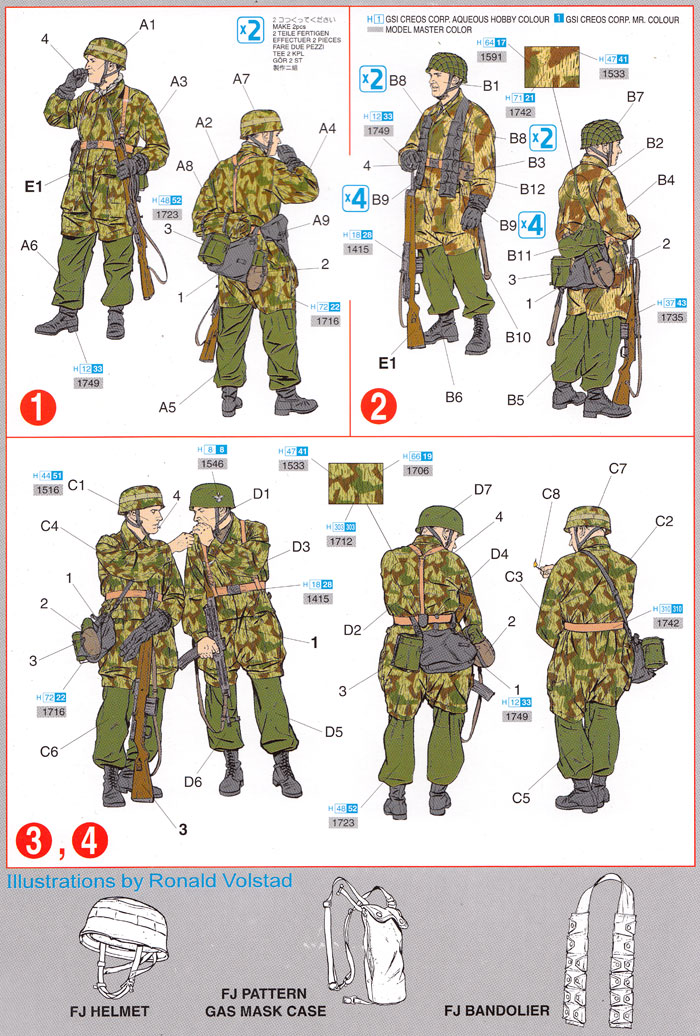 ドイツ 第3降下部隊 (アルデンヌ 1944） PART 2 プラモデル (ドラゴン 1/35 '39-45' Series No.6143) 商品画像_2