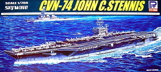 アメリカ海軍 ニミッツ級航空母艦 CVN-74 ステニス プラモデル (ピットロード 1/700 スカイウェーブ M シリーズ No.M-033) 商品画像