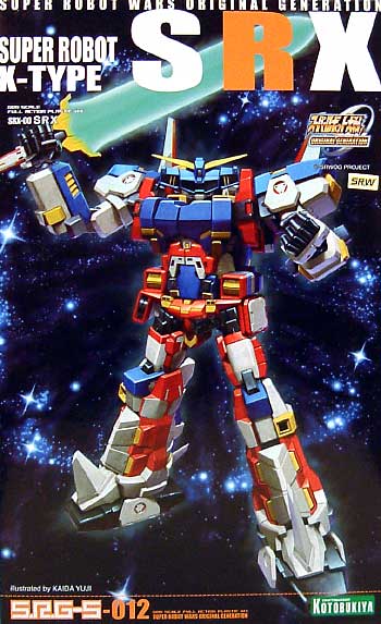 SRX-00 SRX プラモデル (コトブキヤ スーパーロボット大戦 ORIGINAL GENERATION No.S.R.G-S-012) 商品画像