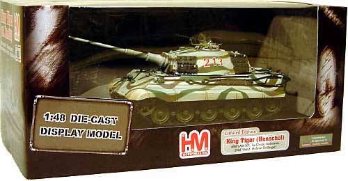 キングタイガー(H） 武装SS第501重戦車大隊 ラ・クレーズ 1944年 完成品 (ホビーマスター 1/48 グランドパワー シリーズ No.HG0108) 商品画像