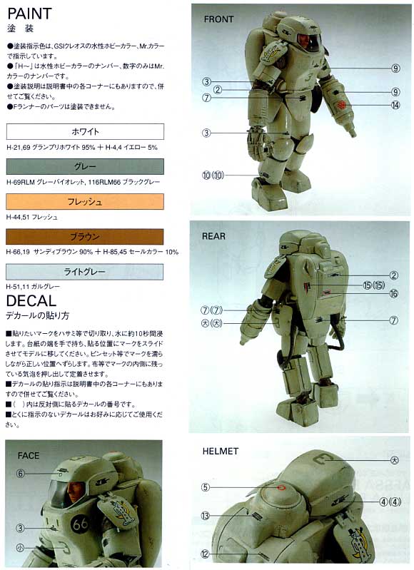 AFSSA E3C/E3CB  ルナポーン プラモデル (ウェーブ 1/20 マシーネン・クリーガーシリーズ No.MK-004) 商品画像_2