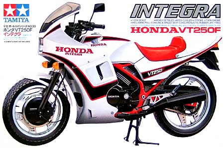ホンダ VT250F インテグラ プラモデル (タミヤ 1/12 オートバイシリーズ No.030) 商品画像