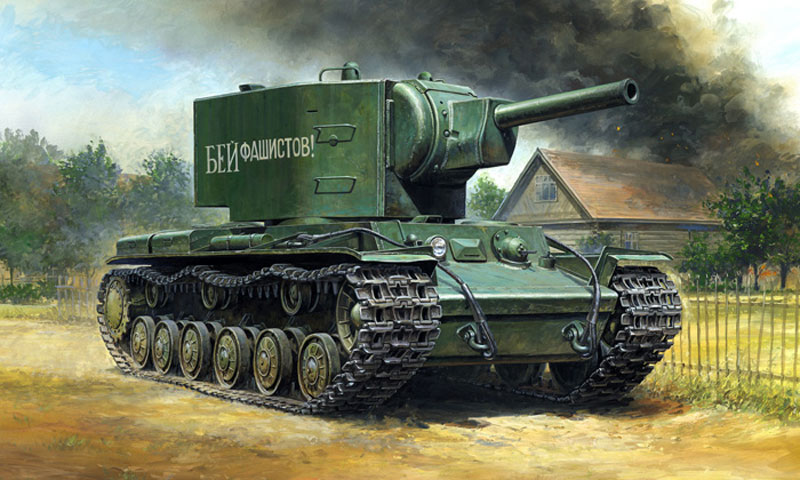 ソビエト KV-2 重戦車 ギガント プラモデル (タミヤ 1/48 ミリタリーミニチュアシリーズ No.038) 商品画像_3