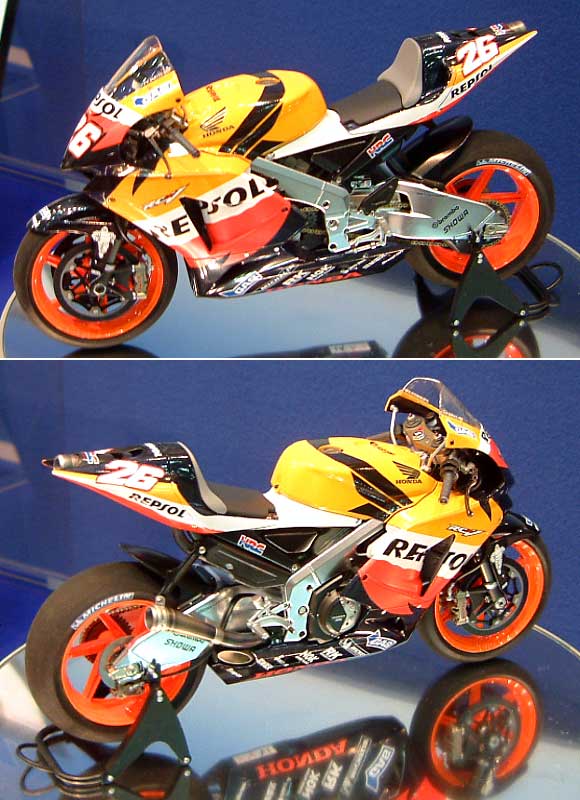 レプソル ホンダ RC211V 2006 プラモデル (タミヤ 1/12 オートバイシリーズ No.106) 商品画像_2