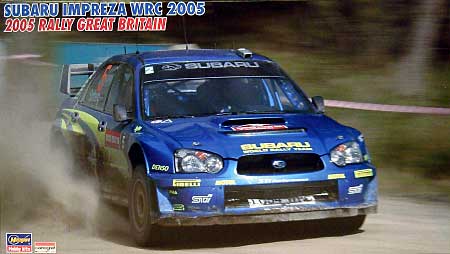 スバル インプレッサ WRC 2005 2005 ラリー グレートブリテン プラモデル (ハセガワ 1/24 自動車 限定生産 No.20229) 商品画像