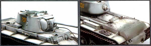 ロシア KV-1重戦車 鋳造砲塔 (初期型） 1942年 プラモデル (ホビーボス 1/48 ファイティングビークル シリーズ No.84813) 商品画像_1