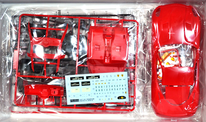 フェラーリ 599GTB フィオラーノ プラモデル (フジミ 1/24 リアルスポーツカー シリーズ No.050) 商品画像_1