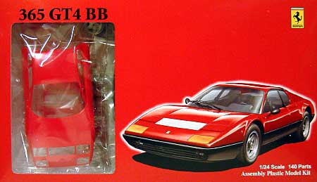 フェラーリ 365GT4 BB プラモデル (フジミ 1/24 リアルスポーツカー シリーズ No.025) 商品画像