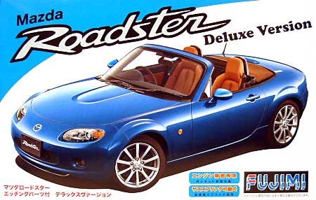 マツダ ロードスター エッチングパーツ付 デラックスバージョン プラモデル (フジミ 1/24 インチアップシリーズ （スポット） No.018) 商品画像