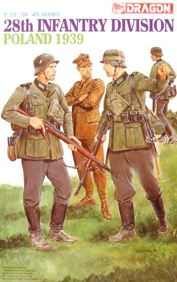 ドイツ 第28歩兵師団 ポーランド 1939 プラモデル (ドラゴン 1/35 