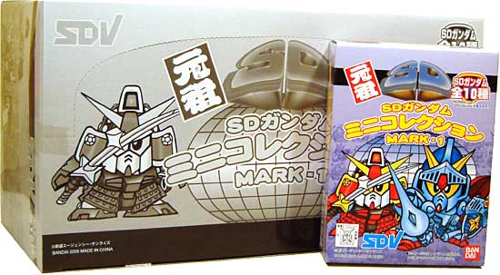 元祖 SDガンダム ミニコレクション MARK-1 (1BOX） プラモデル (バンダイ 元祖 SDガンダム ミニコレクション No.0139680) 商品画像