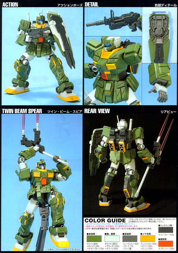 RGM-79FP ジム・ストライカー プラモデル (バンダイ HGUC (ハイグレードユニバーサルセンチュリー) No.072) 商品画像_2