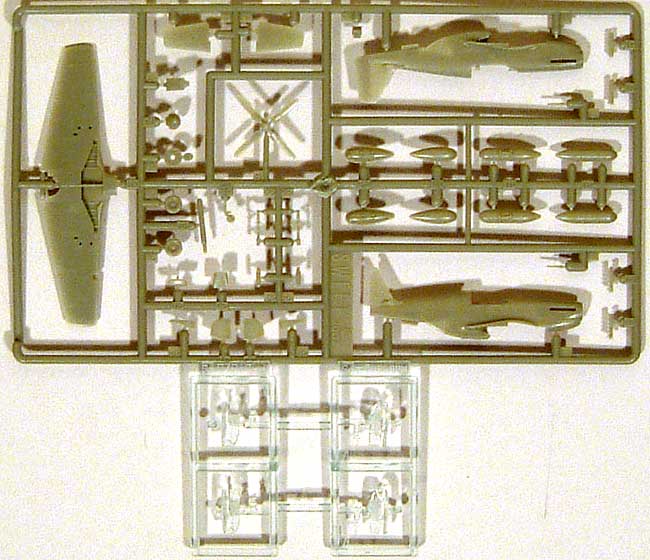 P-51B パイオニア マスタング プラモデル (SWEET 1/144スケールキット No.016) 商品画像_2