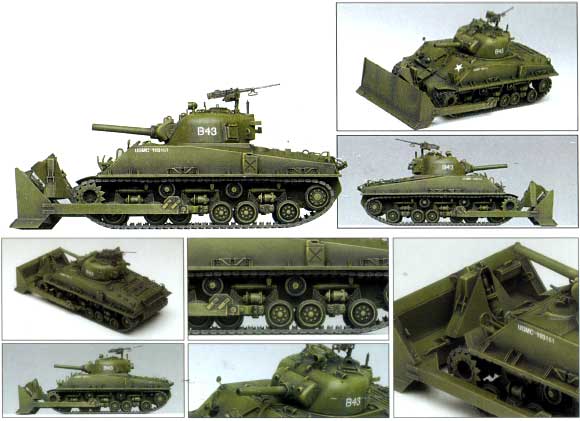 M4A3 105mm シャーマン ドーザーブレード プラモデル (アカデミー 1/35 Armors No.13207) 商品画像_2