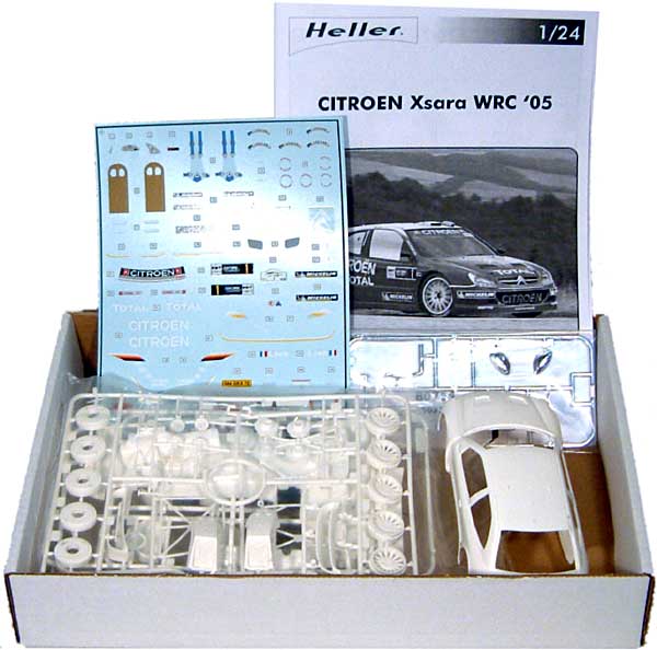 シトロエン クサラ WRC '05 Rally d' Allemagne プラモデル (エレール 1/24 カーモデル No.80754) 商品画像_1