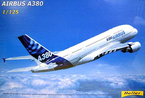 エアバス A380 プラモデル (エレール 1/125 エアーモデル No.FF0438) 商品画像
