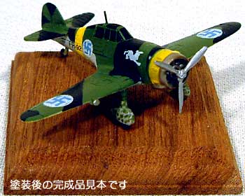 フォッカー D.21 戦闘機 レジン (紙でコロコロ 1/144 ミニミニタリーフィギュア No.Fighter-No.009) 商品画像_3