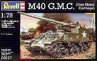 レベル 1/76 ミリタリー Ｍ40 G.M.C. (Gun Motor Carriage）