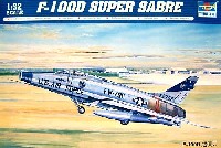 トランペッター 1/32 エアクラフトシリーズ ノースアメリカン F-100D スーパーセイバー