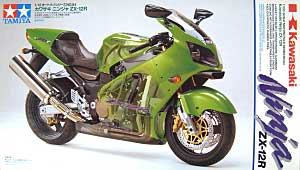 カワサキ ニンジャ ZX-12R プラモデル (タミヤ 1/12 オートバイシリーズ No.084) 商品画像