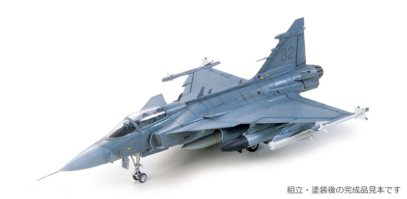 JAS-39A グリペン プラモデル (タミヤ 1/72 ウォーバードコレクション No.059) 商品画像_3