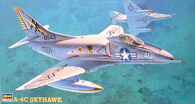 A-4C スカイホーク プラモデル (ハセガワ 1/48 飛行機 PTシリーズ No.PT022) 商品画像