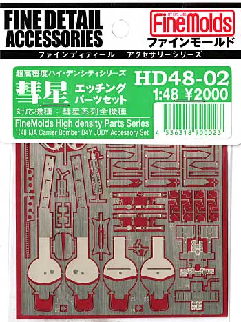 彗星 エッチングパーツセット エッチング (ファインモールド 1/48 HD (高密度) シリーズ 航空機用 No.HD48-002) 商品画像