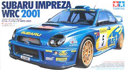 スバル インプレッサ WRC 2001 (プラモデル)