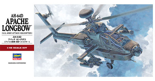 AH-64D アパッチ ロングボウ プラモデル (ハセガワ 1/48 飛行機 PTシリーズ No.PT023) 商品画像