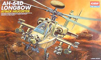 AH-64D アパッチ ロングボウ プラモデル (アカデミー 1/48 Aircrafts No.12268) 商品画像